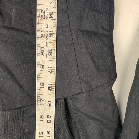 Widow size small lip service black blazer tail coat goth step in time - Picture 7 of 12